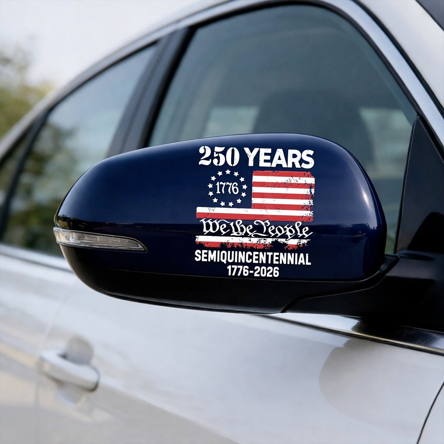 🔥 LIMITED TIME OFFER – America 250th Anniversary Decal 1776-2026 Patriotic USA Flag Car Window Sticker