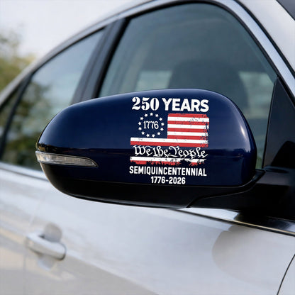🔥 LIMITED TIME OFFER – America 250th Anniversary Decal 1776-2026 Patriotic USA Flag Car Window Sticker