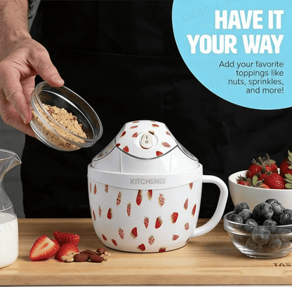 🔥Hot Sale 49% off🌟🍨KitchenHQ ice cream machine