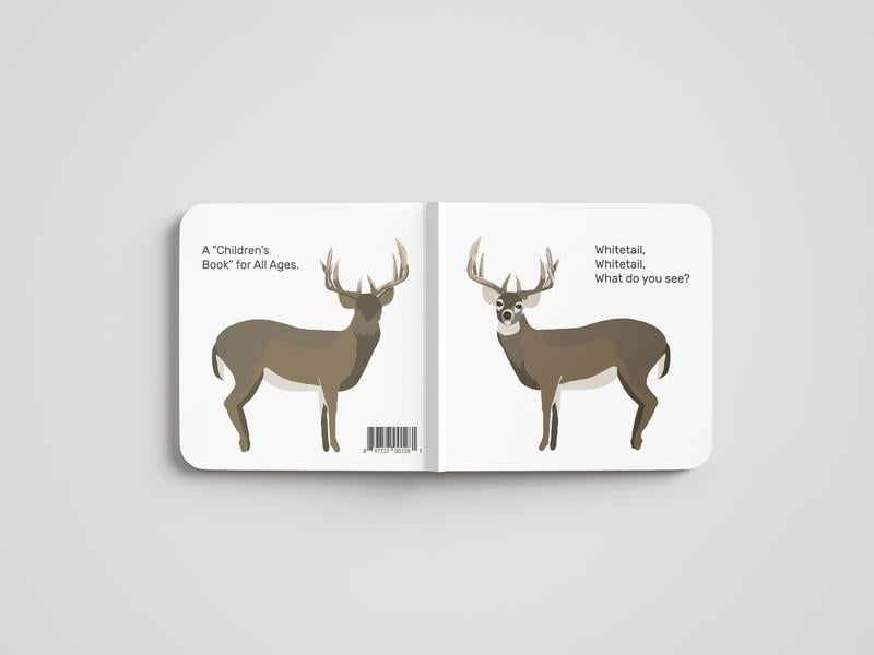 🔥Last Day 50% OFF - 🦌Whitetail, Whitetail, What Do You See? - A "Children's Book" for the Hunting Family by Mueller Optics