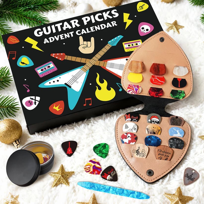 🔥LAST DAY 50% OFF-🎸Guitar Picks Advent Calendar 2025🎁