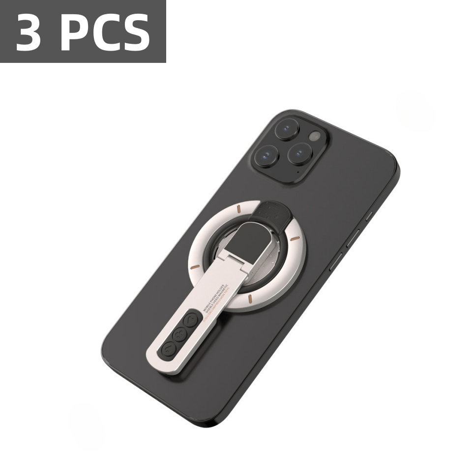 Double-Sided Magnetic Suction Decompression Ring Mobile Phone Bracket