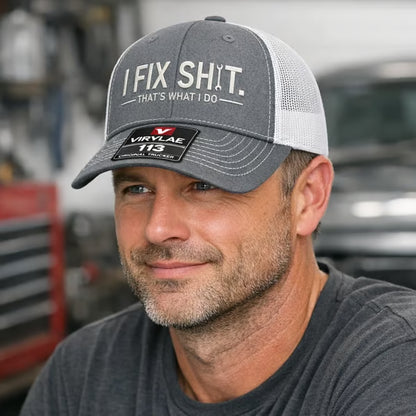 🔥LAST DAY 57% OFF-🛠️ I Fix Shit Trucker Hat – Funny Mechanic & Fixer Cap