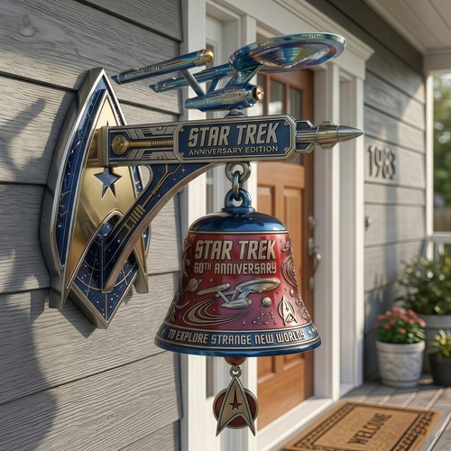 Star Trek 60th Anniversary Commemorative Wall Bell