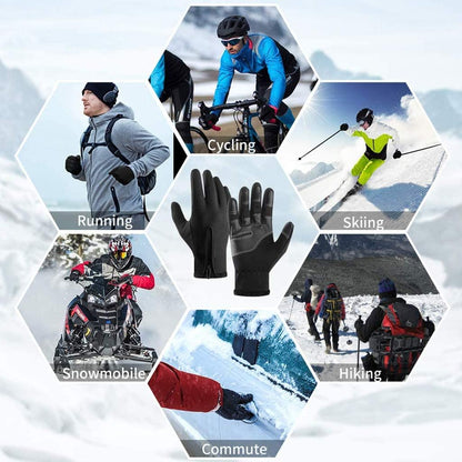 Thermal Touchscreen Winter Gloves – -5°F Warmth, Anti-Slip Grip