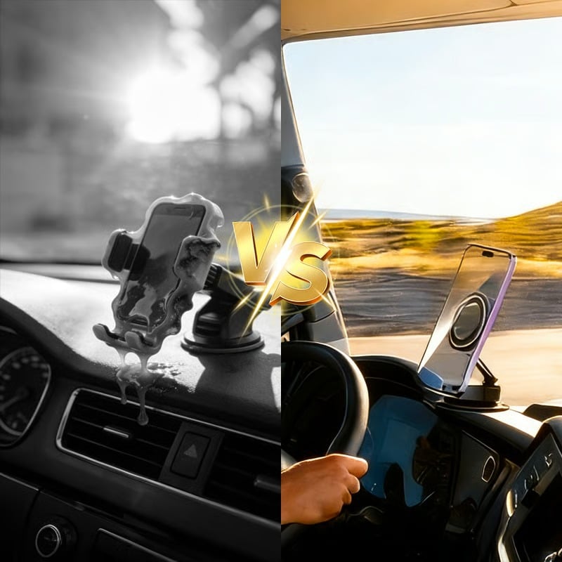 🚗🧲 Rock-Solid Magnetic Car Phone Mount – 360° Rotation & Anti-Shake Secure Hold 📱✨