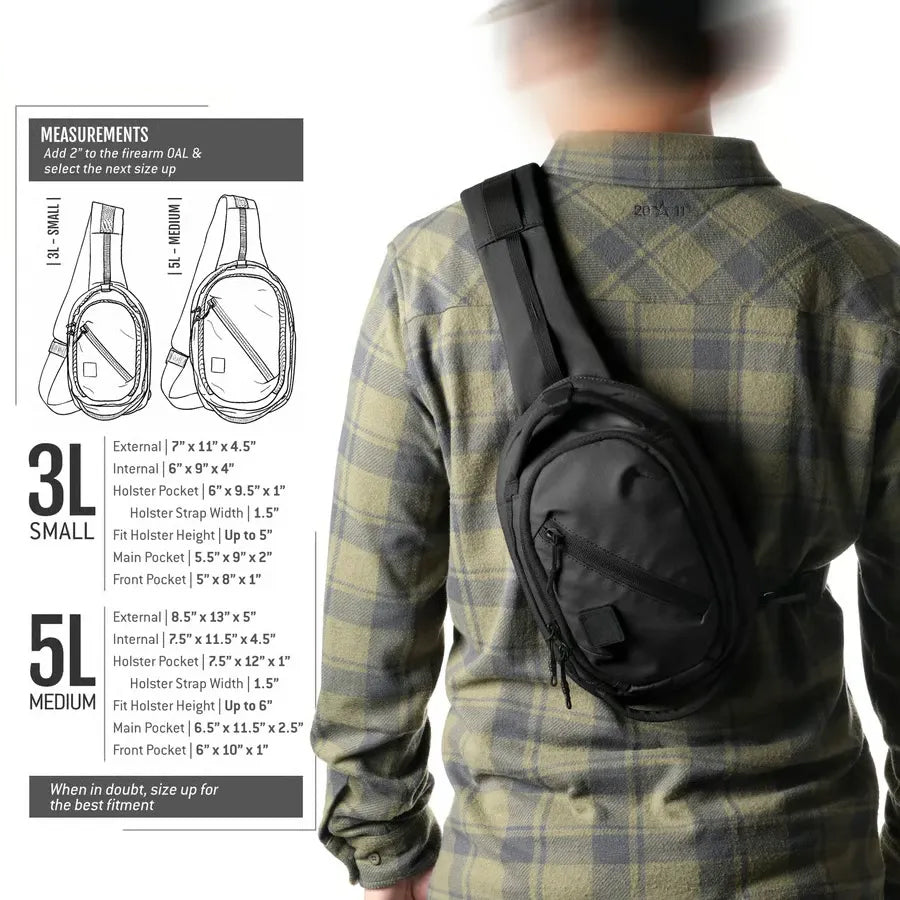 49% OFF This Week Promotions🎉🎉Obscura CCW Sling Bag CCW-SL1006-SM-RD(📦 Buy 2 Free Shipping)