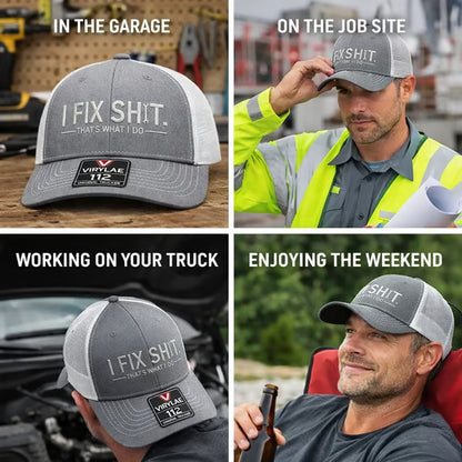 🔥LAST DAY 57% OFF-🛠️ I Fix Shit Trucker Hat – Funny Mechanic & Fixer Cap