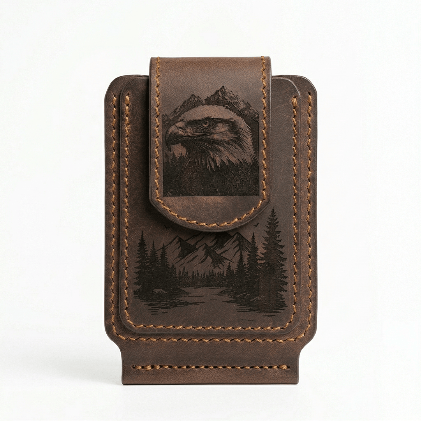🔥Last Day 49% OFF - 🦅✨Laser-Etched Eagle Tactical Slim Wallet
