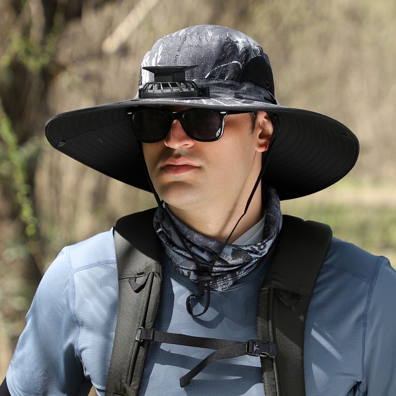 2026 Summer Hot Sale 49% OFF🔥Solar Fan Hat