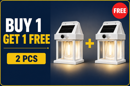 4 Pack Solar Outdoor Wall Lights with Motion Sensor