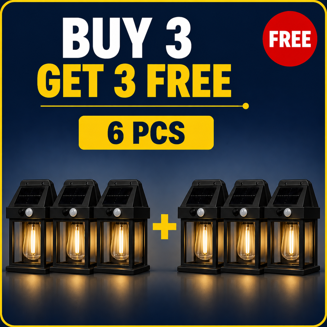 4 Pack Solar Outdoor Wall Lights with Motion Sensor