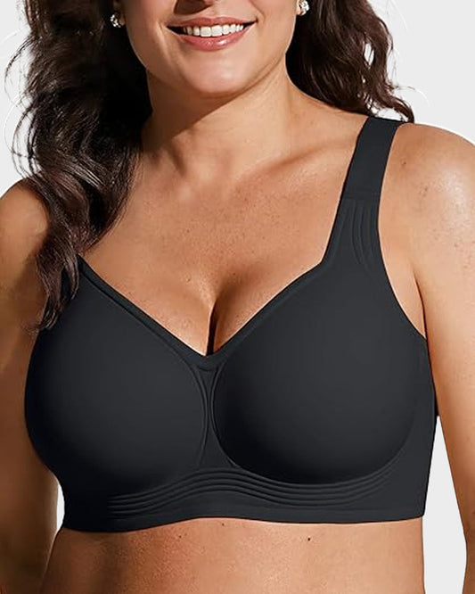 👙 Bequemer, kabelloser, figurformender BH mit voller Abdeckung