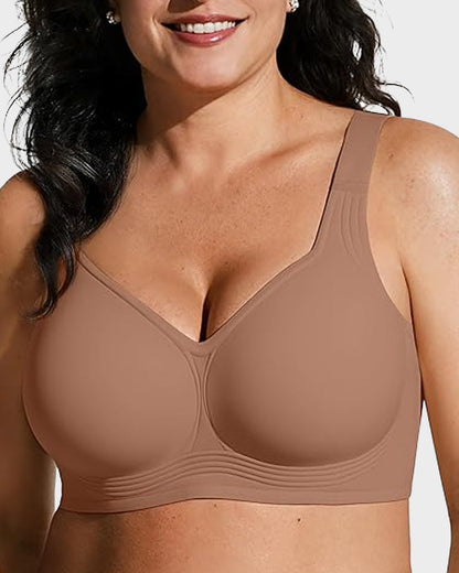 👙 Bequemer, kabelloser, figurformender BH mit voller Abdeckung