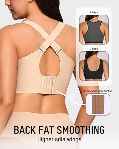 👙 Bequemer, kabelloser, figurformender BH mit voller Abdeckung