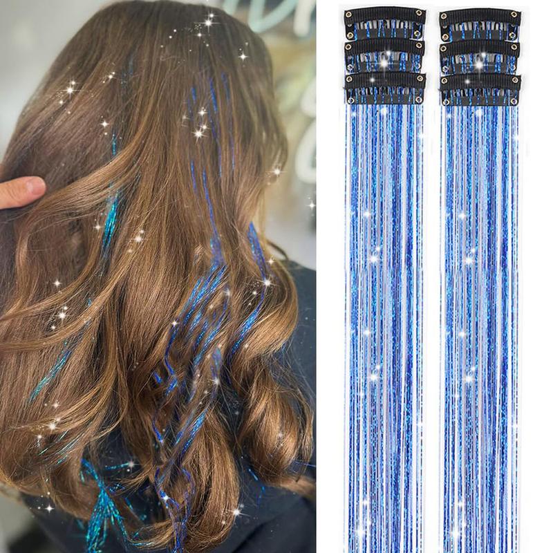 🔥 Holiday Sale 🎁 Clip in Hair Tinsel