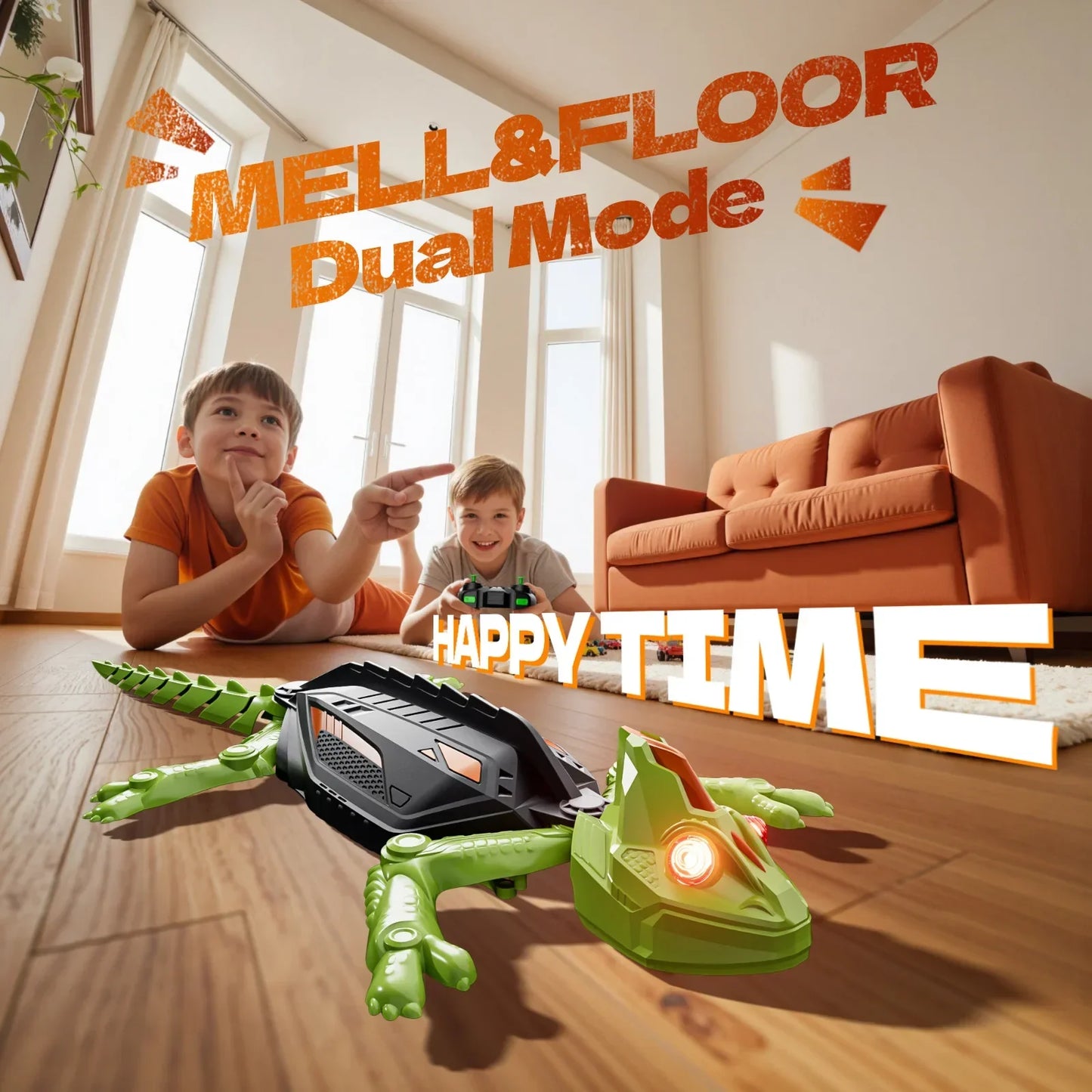 Wall Climbing Lizard