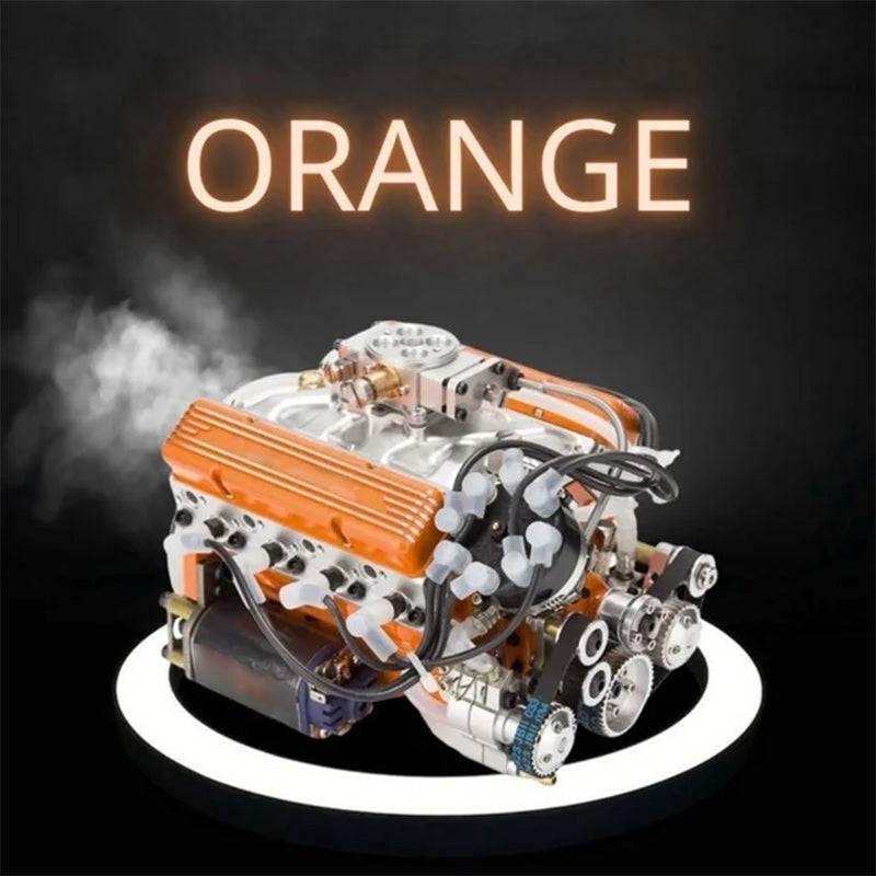 🎁 Warehouse Clearance🏆 10,000 Sold This Week✨Gasoline OHV V8 Small-block Engine Model Kits