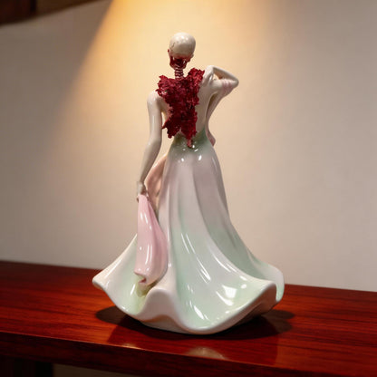 🔥Last Day 60% OFF - Broken Ladies Ceramic Art Figure – Handcrafted Mixed Media Sculpture