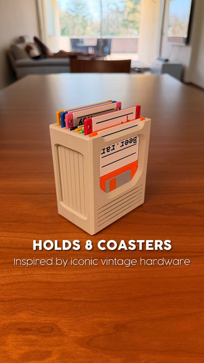 THE RETRO-TECH COASTER HOLDER
