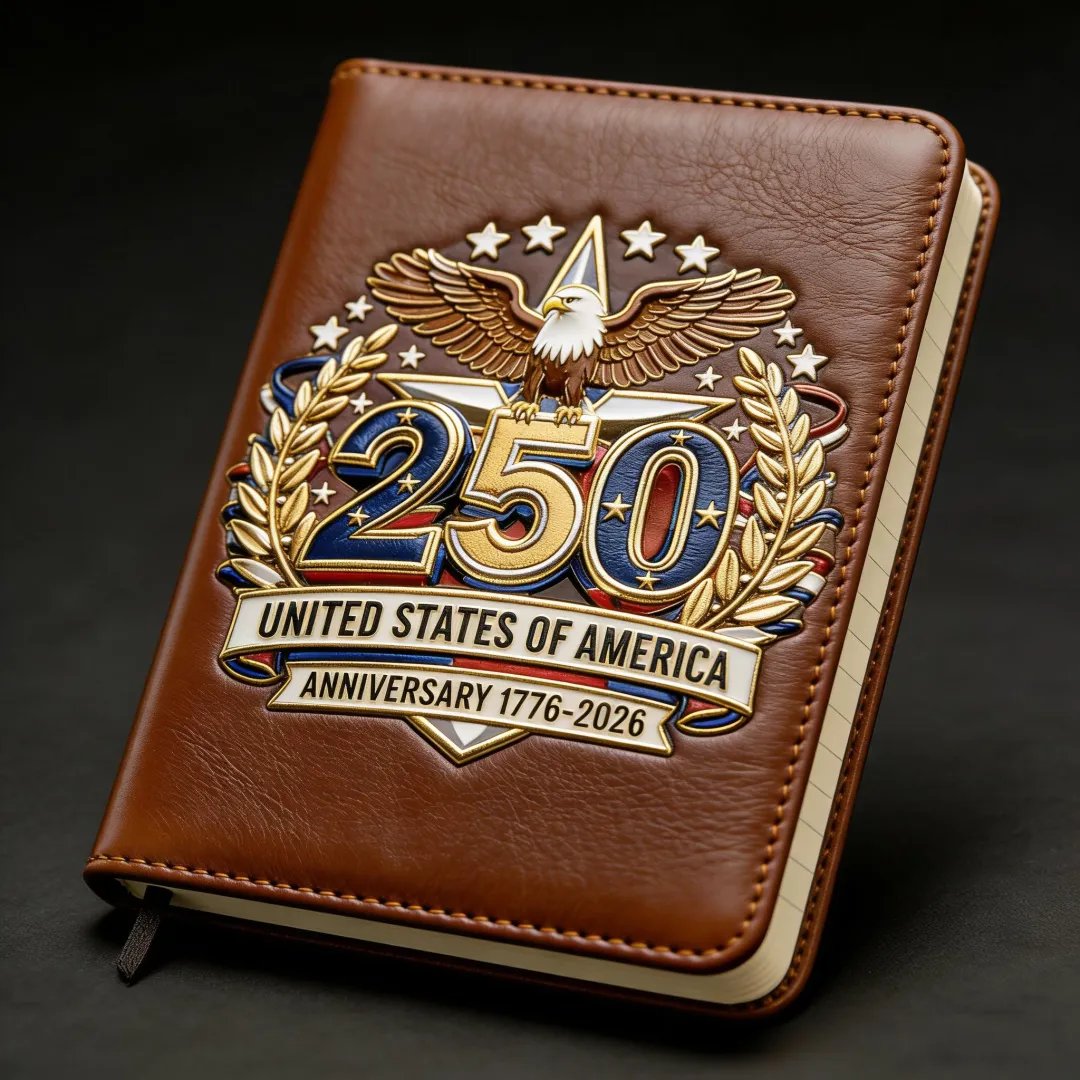🏆#1 Bestselling - ❤️250th U.S. Anniversary Pen & Notebook Set