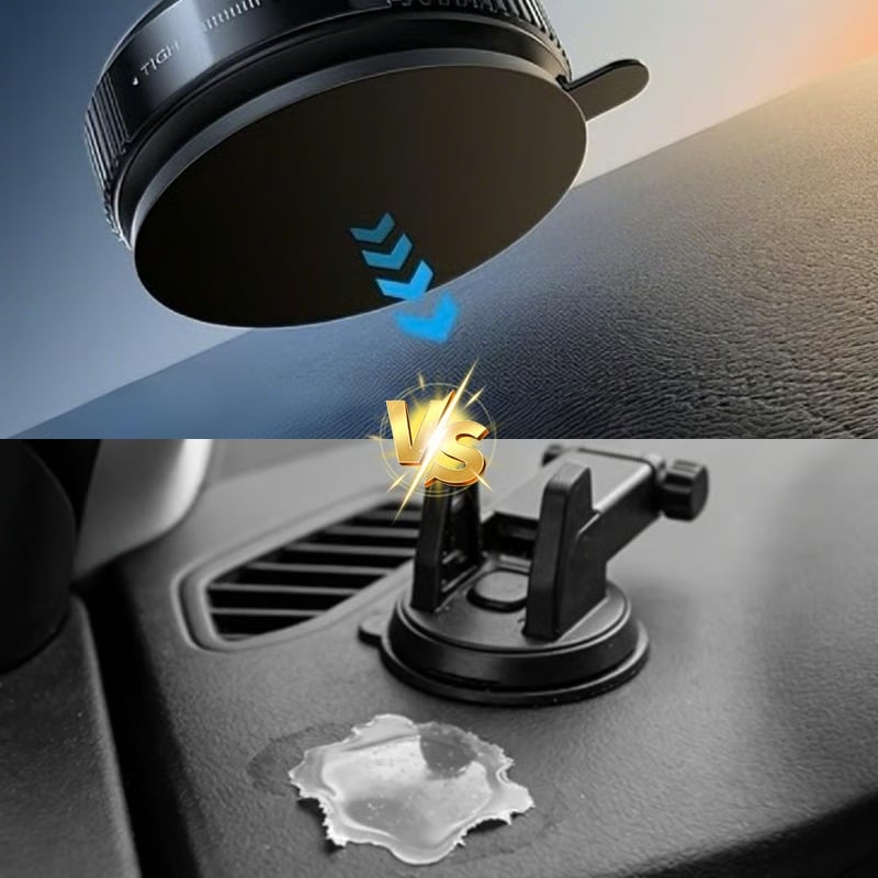 🚗🧲 Rock-Solid Magnetic Car Phone Mount – 360° Rotation & Anti-Shake Secure Hold 📱✨