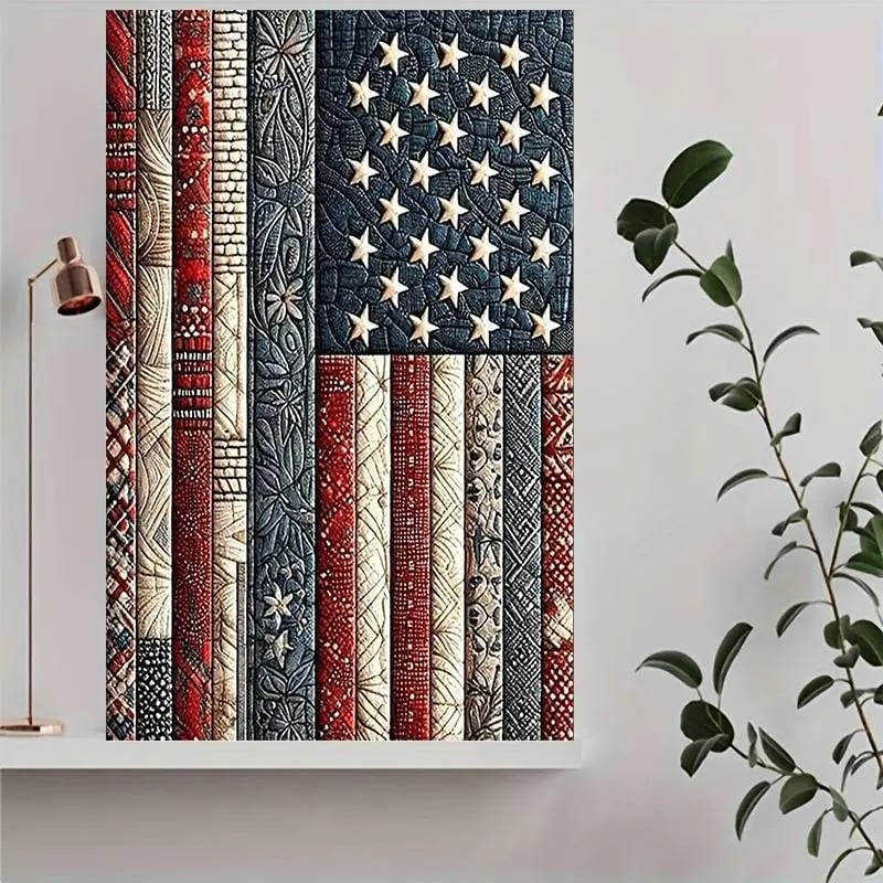 (Beginner-Friendly!)💎🇺🇸 American Flag DIY 5D Diamond Painting Kit❤️(✨Buy 2 Free Shipping)