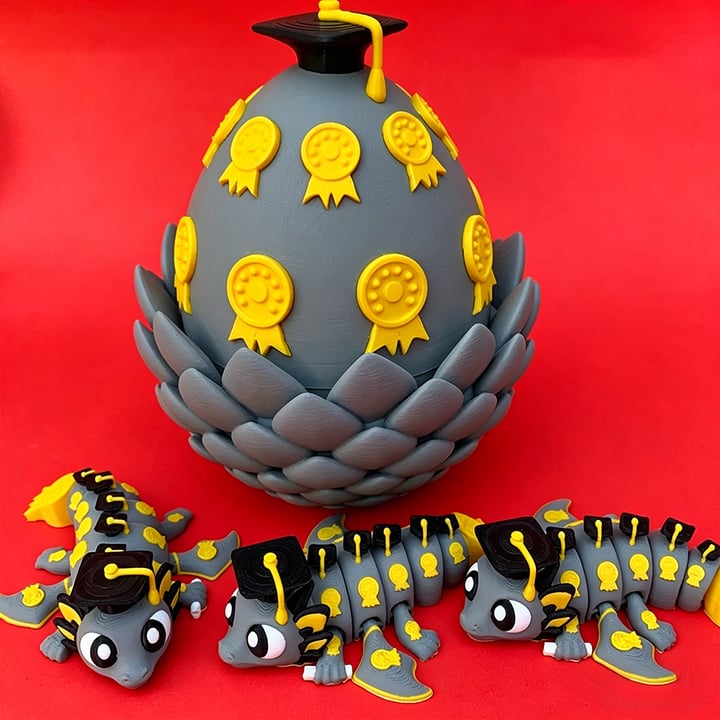 🎁LAST DAY 50% OFF-⚾ Baseball Dragons & Egg: Winged Dragon Fidget Toy