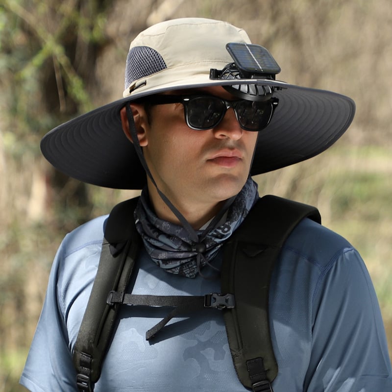 2026 Summer Hot Sale 49% OFF🔥Solar Fan Hat