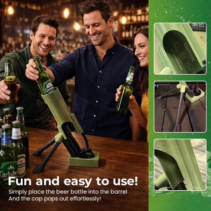 Beer Bottle Mortar Bottle Opener