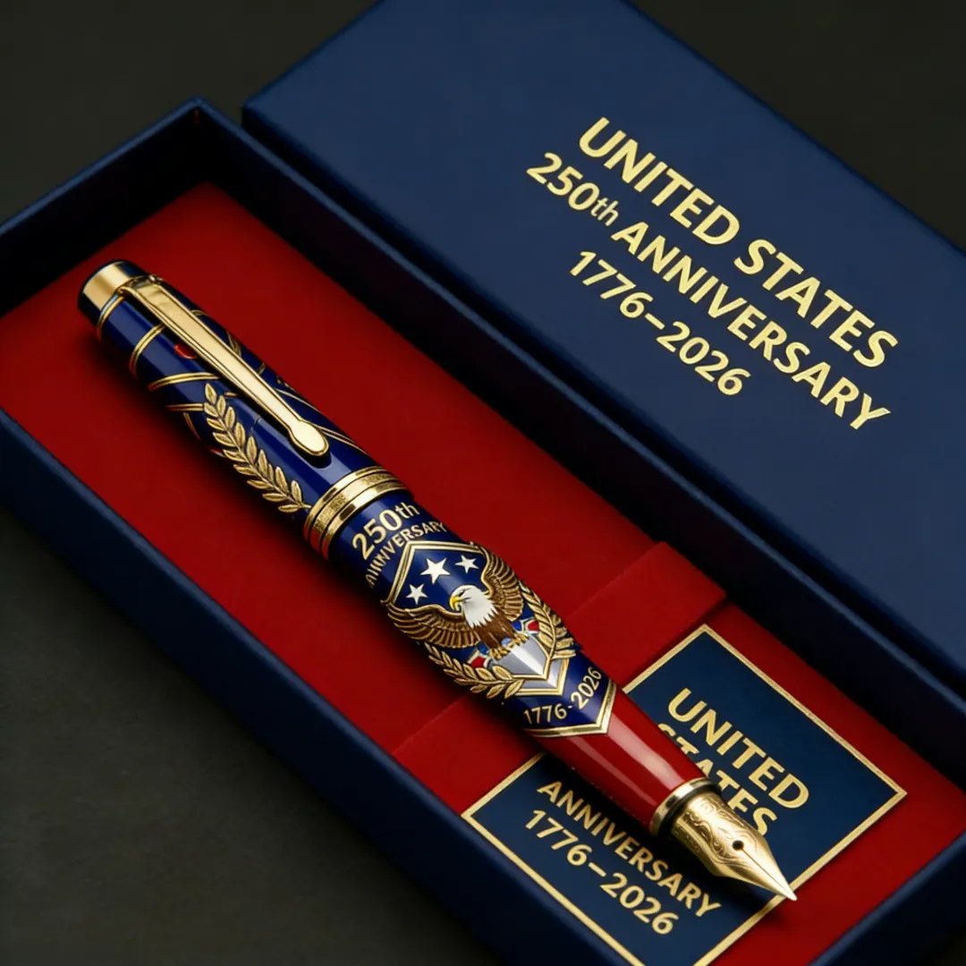🏆#1 Bestselling - ❤️250th U.S. Anniversary Pen & Notebook Set