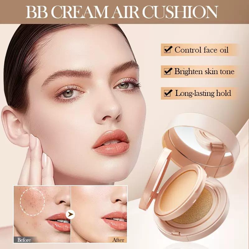 2-in-1 Air Cushion BB Cream & Concealer Duo — Full-Face Coverage