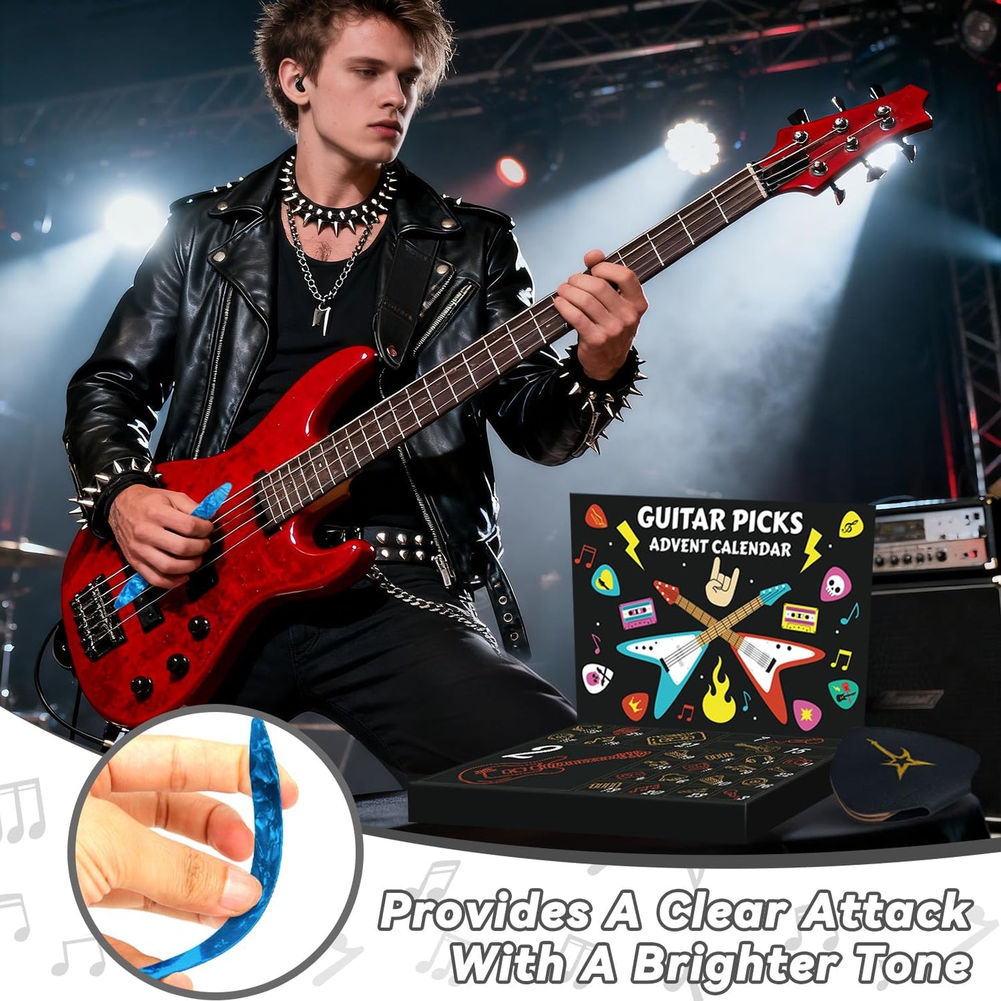🔥LAST DAY 50% OFF-🎸Guitar Picks Advent Calendar 2025🎁