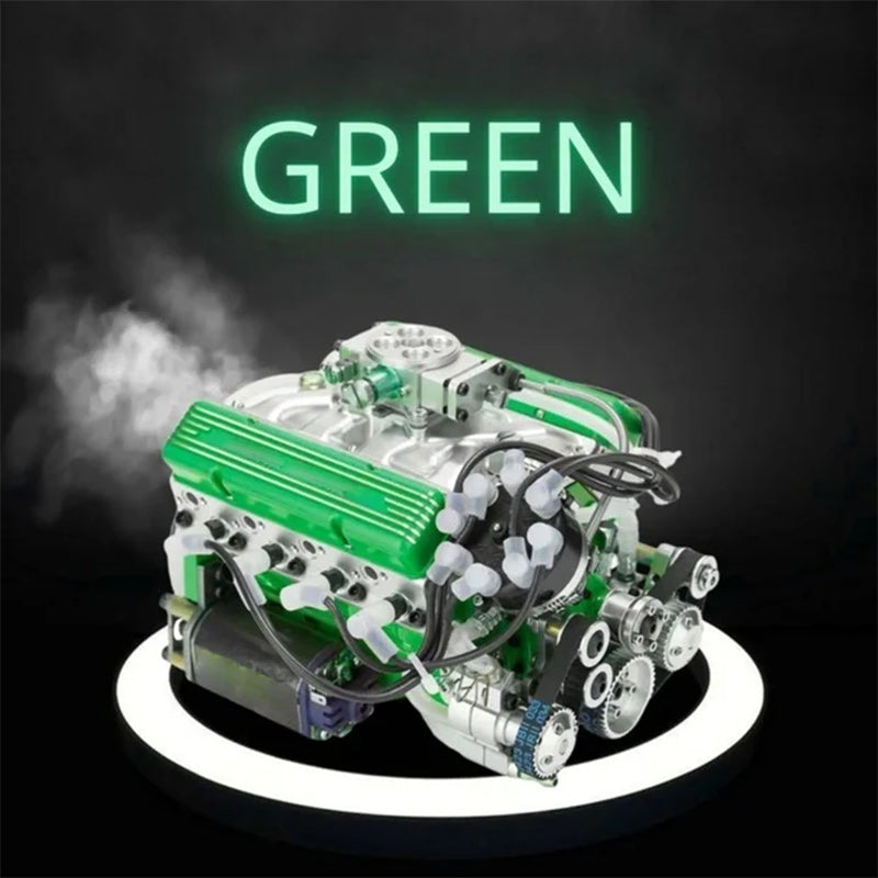 🎁 Warehouse Clearance🏆 10,000 Sold This Week✨Gasoline OHV V8 Small-block Engine Model Kits
