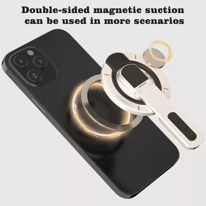 Double-Sided Magnetic Suction Decompression Ring Mobile Phone Bracket