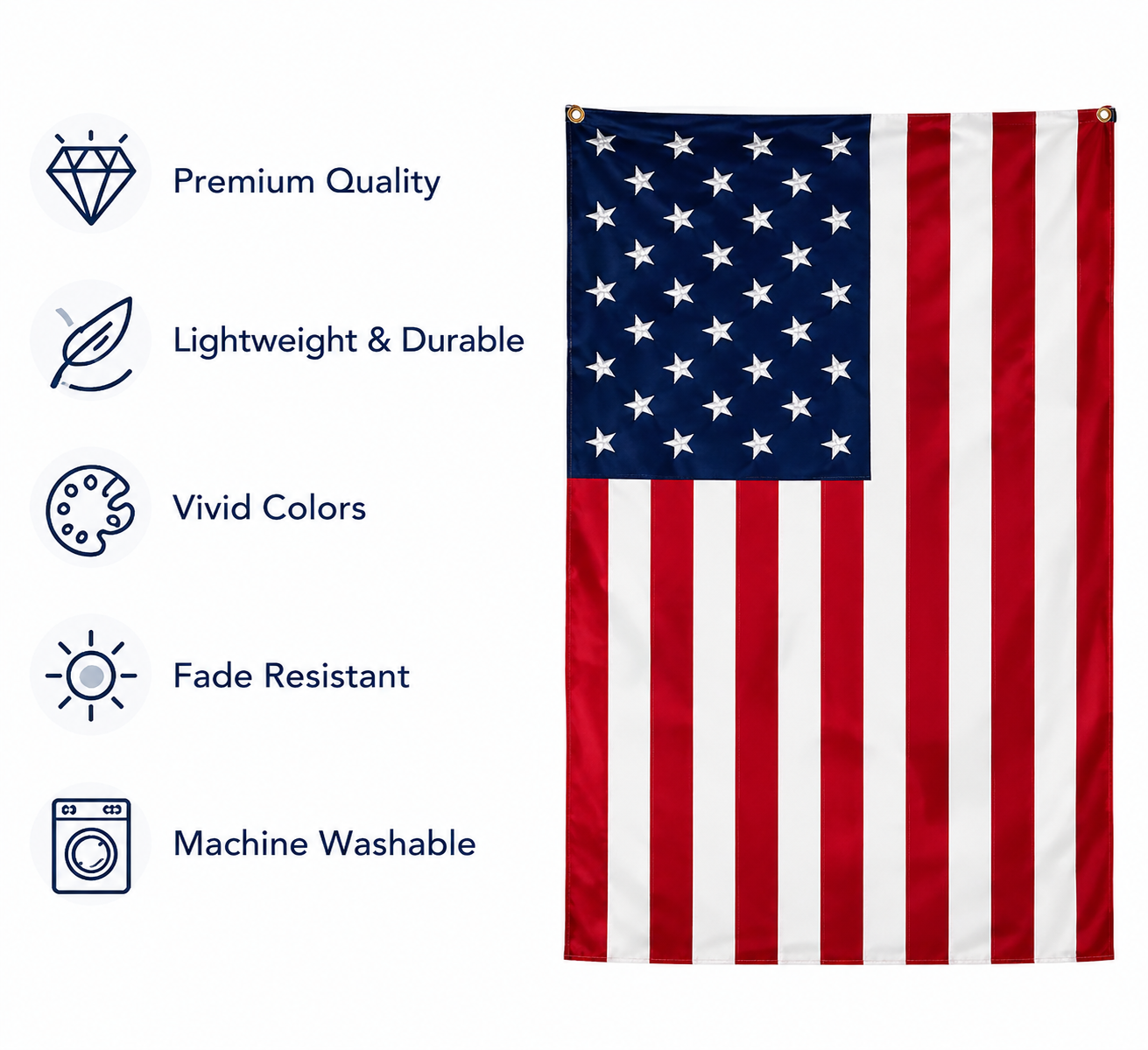 2026 FIFA World Cup USA Flag Cape 🇺🇸 – Premium Lightweight Polyester Fan Gear ⚽🎉