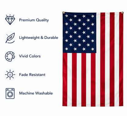2026 FIFA World Cup USA Flag Cape 🇺🇸 – Premium Lightweight Polyester Fan Gear ⚽🎉