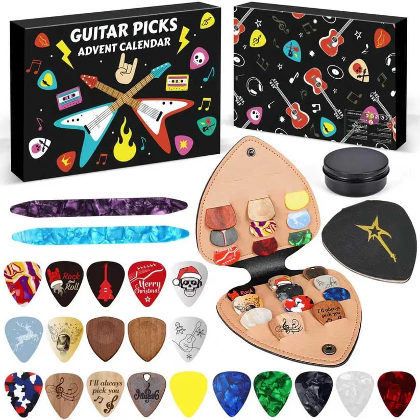 🔥LAST DAY 50% OFF-🎸Guitar Picks Advent Calendar 2025🎁
