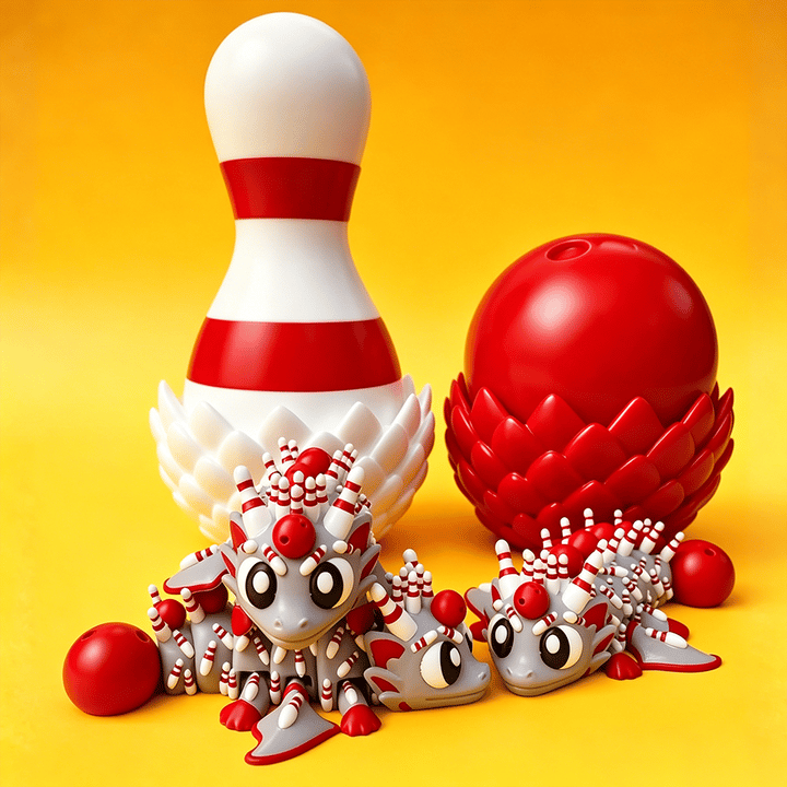 🎁LAST DAY 50% OFF-⚾ Baseball Dragons & Egg: Winged Dragon Fidget Toy