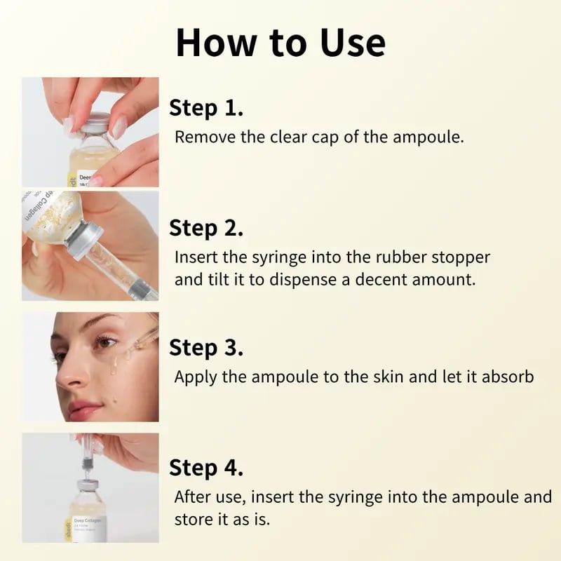 🔥HOT SALE ✨Silk Lifting Peptide Ampoule: Anti-Aging Serum for Wrinkle Care & Plumping