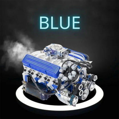 🎁 Warehouse Clearance🏆 10,000 Sold This Week✨Gasoline OHV V8 Small-block Engine Model Kits