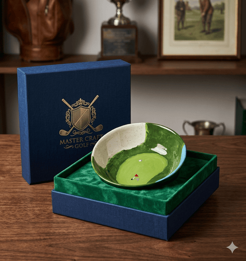 Hand-Painted Golf Bowl