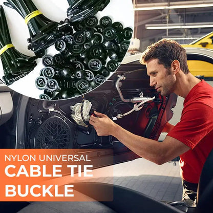 🔧✨Nylon Universal Cable Tie Buckle