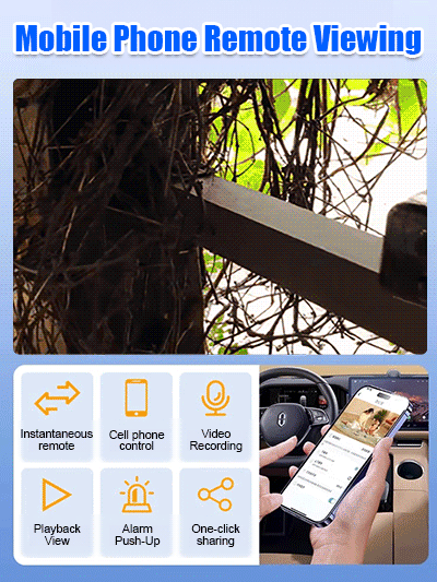 AS03 Smart WiFi Security Camera – 1080P HD, Night Vision, Motion Detection, Low Power